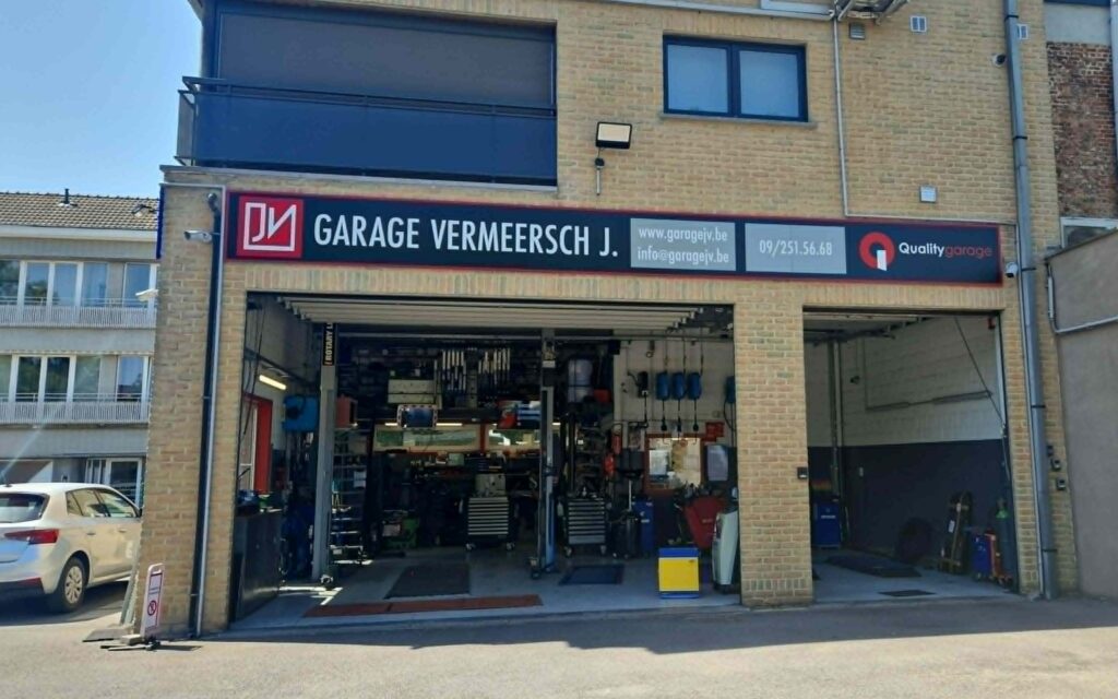 binnenkant garage