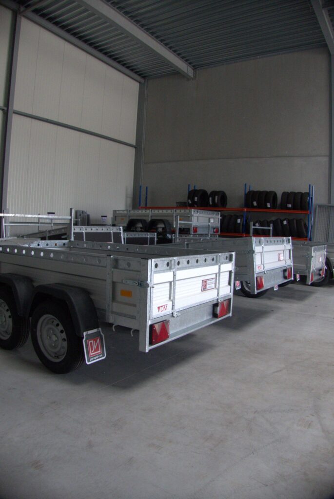 Aanhangwagens op stock